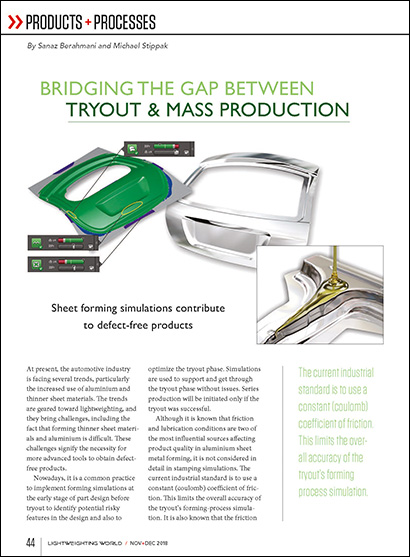 Bridging the Gap Between Tryout & Mass Production